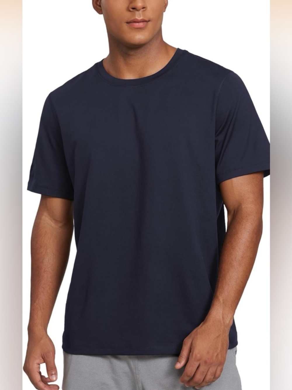 Crew Neck T-Shirt - Navy
